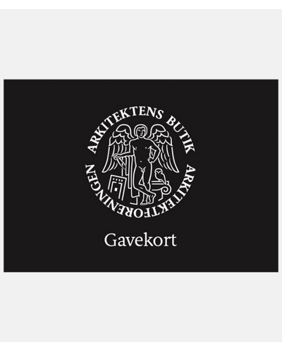 Gavekort værdi 250 kr. Arkitektens Butik